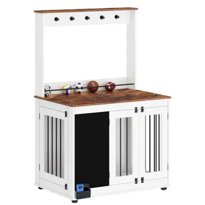 Dual-Door Designer Dog Kennel